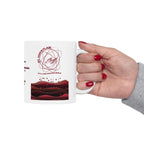 Acts 4:13 Encouragement Ceramic Mug 11oz | Maroon Sublimation Faith Mug | ST. VON'S FLAIR