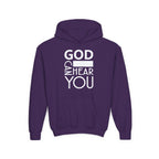 God Can Youth Hoodie Christian Sweatshirt Unisex Children Clothing