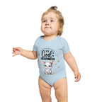 My God Baby Bodysuit - Trust in Him - Cute Bunny Baby Designed Onesies