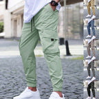Journeying Workwear Casual Pants Drawstring Elastic Waist Track Pants