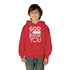 God Can Youth Hoodie Christian Sweatshirt Unisex Children Clothing