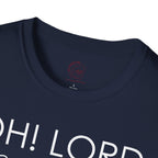 Christian Graphic T-Shirt — "Oh! Lord Save Us From Our Sins" Inspirational Faith Tee