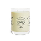 Spirtual Quotes with Bits and Breaks Build Abundance & Faith Scented Candle - 11oz Full Glass