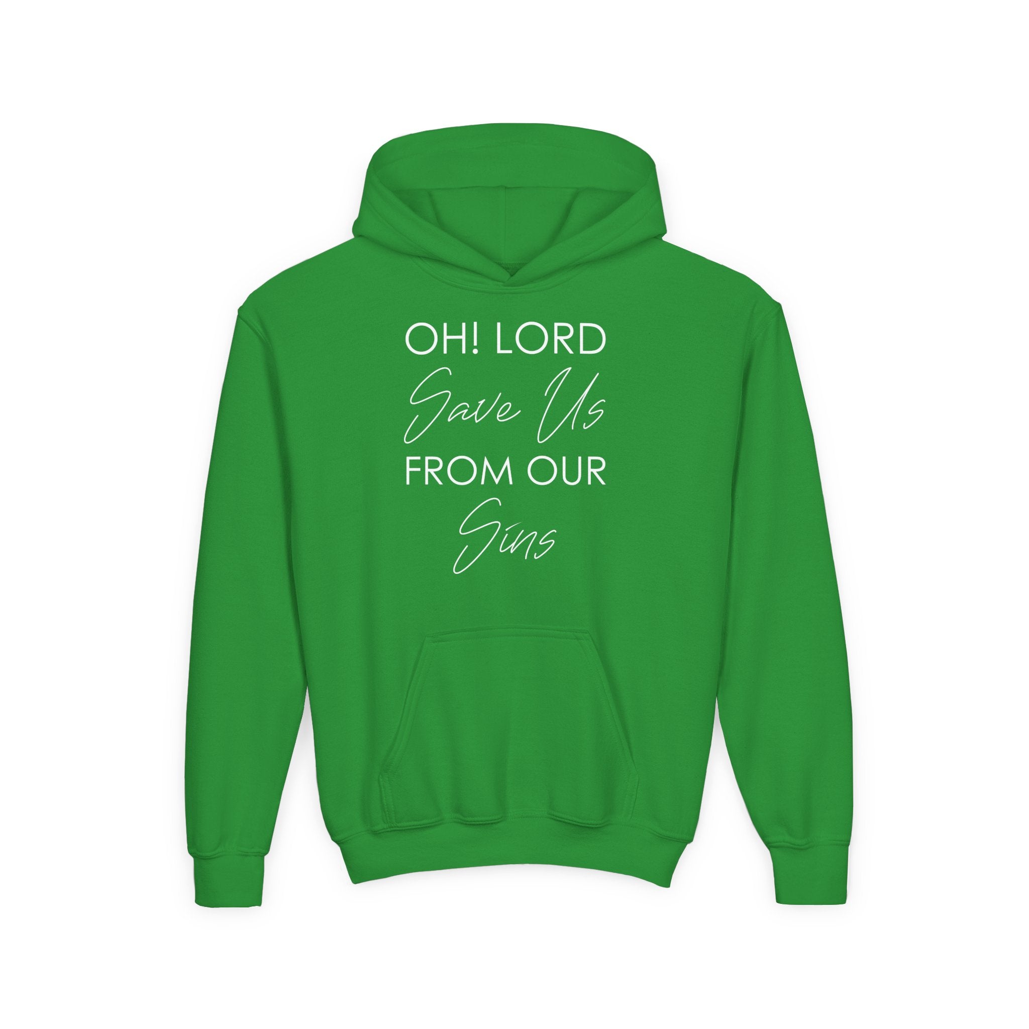 Lord Save Us Youth Hoodie | Christian Kids Sweatshirt | ST. VON'S FLAIR