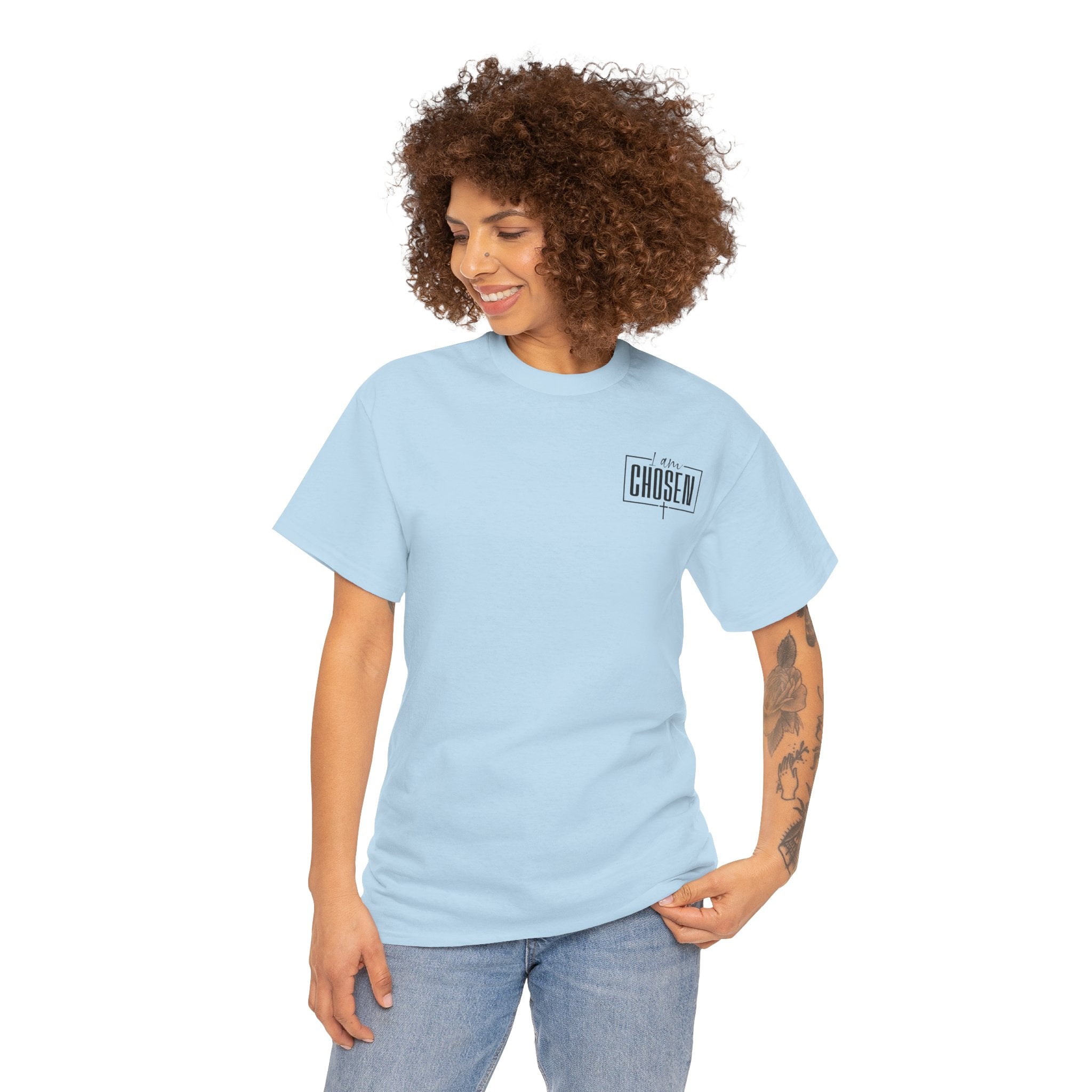 "I am Chosen" Unisex Heavy Cotton Tee Comfort T-Shirt