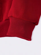 Graphic Designed Pull-Over with Faith Hope Love Women Hoodie String Tie