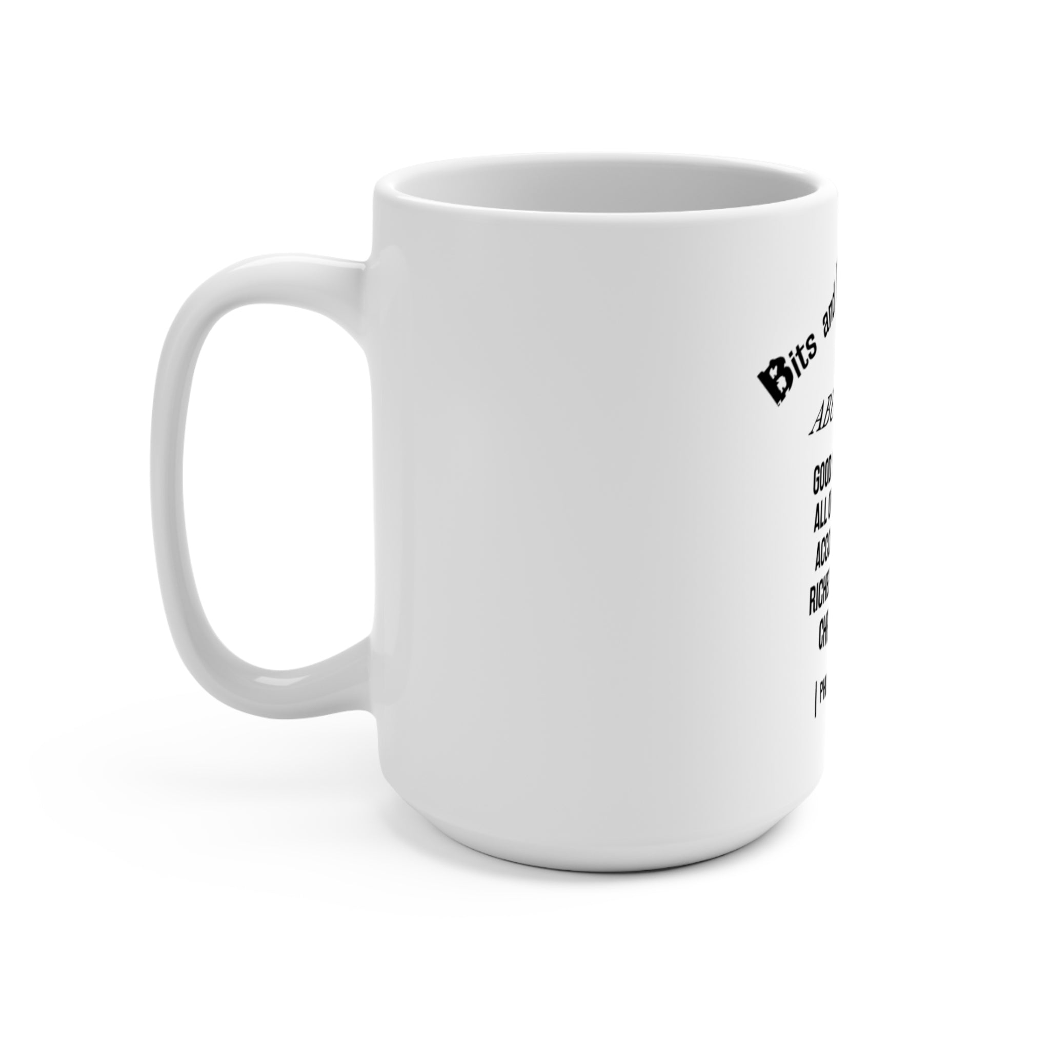 Inspirational Coffee Mug, Christian Quote Mug, 15oz Gift for Her, Motivational Drinkware, Abundance Mug