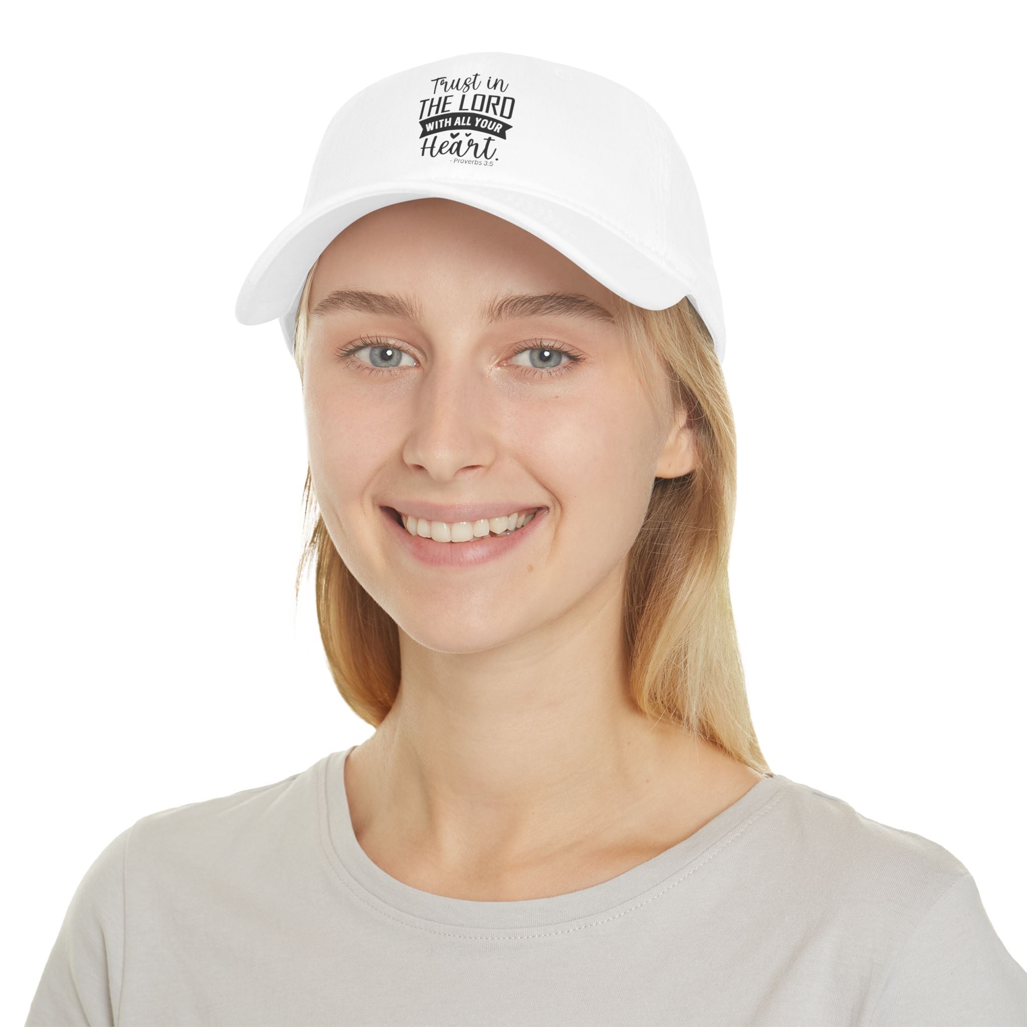 Christian Hat Trust in the Lord  Proverbs 3 Low Profile Baseball Cap