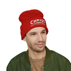 Christ Inspired Living Embroidered Cuffed Beanie | Faith Hat | ST. VON'S FLAIR