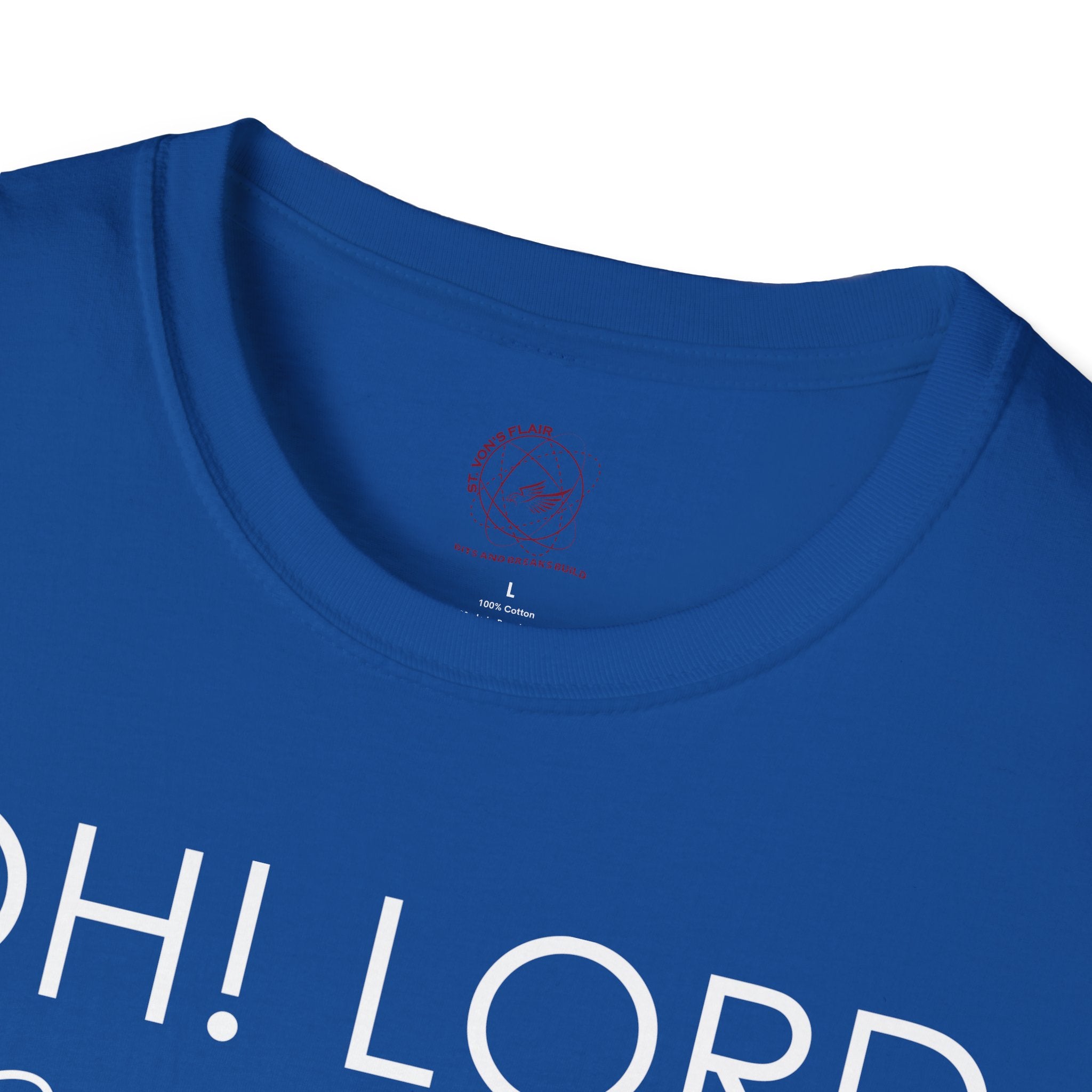 Christian Graphic T-Shirt — "Oh! Lord Save Us From Our Sins" Inspirational Faith Tee