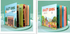 Quiet Books Children's Educational Toys Repeatedly Pasted Books to Read