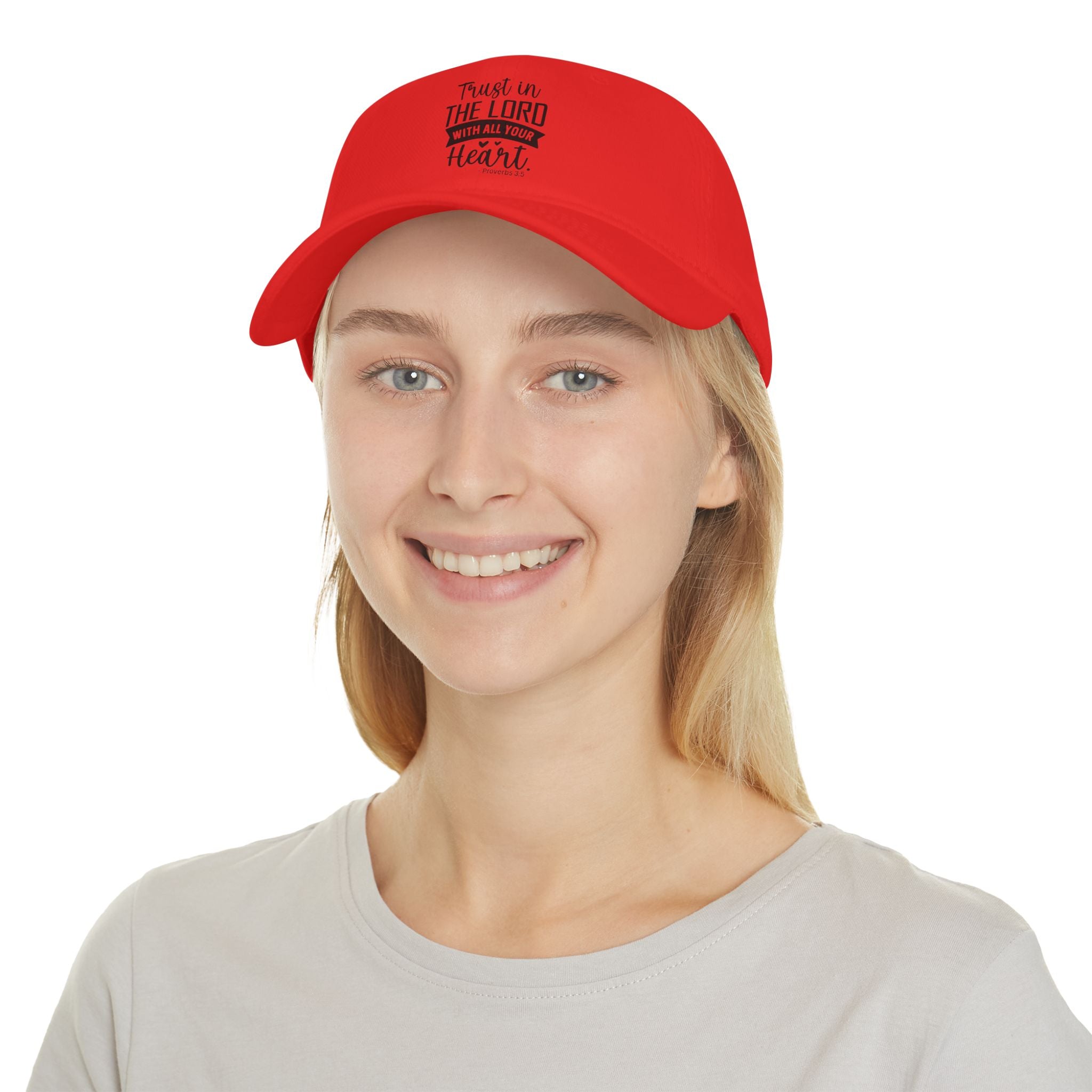 Christian Hat Trust in the Lord  Proverbs 3 Low Profile Baseball Cap