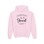 Youth Good Day Casual Hoodie | Faith-Inspired Kids Sweatshirt | ST. VON'S FLAIR
