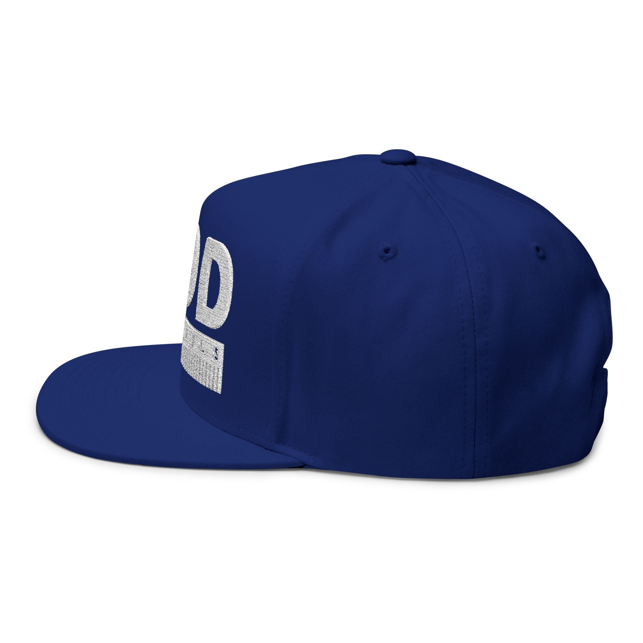 God Never Fails Embroidered Snapback Hat | Joshua 21:45 Faith Flat Bill Cap | ST. VON'S FLAIR