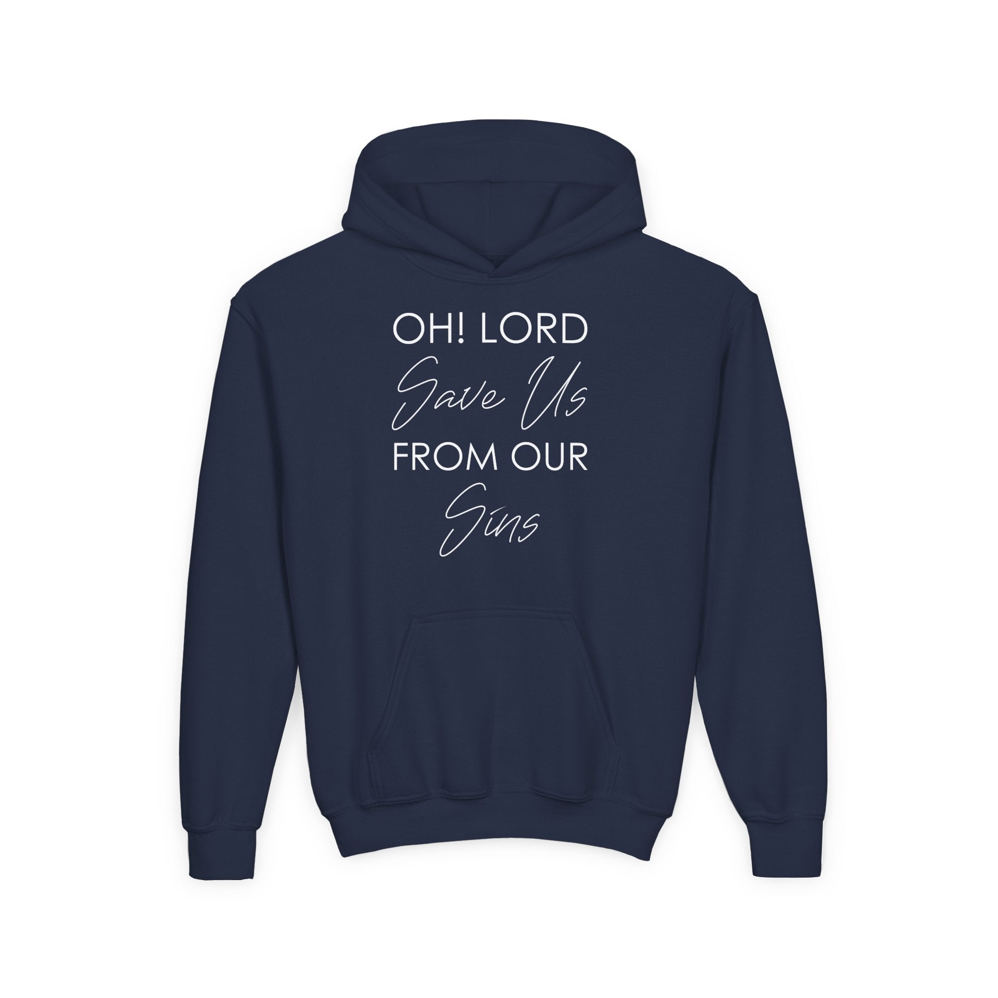 Lord Save Us Youth Hoodie | Christian Kids Sweatshirt | ST. VON'S FLAIR