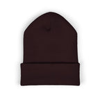 Embroidered Faithful Cuffed Beanie - Warm Knit Winter Hat
