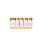 Reusable Storage Snack Bag Food Waterproof Sealed Assortment School Travel Sports Camping Carry Pouch