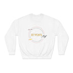 Unisex DryBlend® Crewneck Sweatshirt Bird Soaring Any Condition