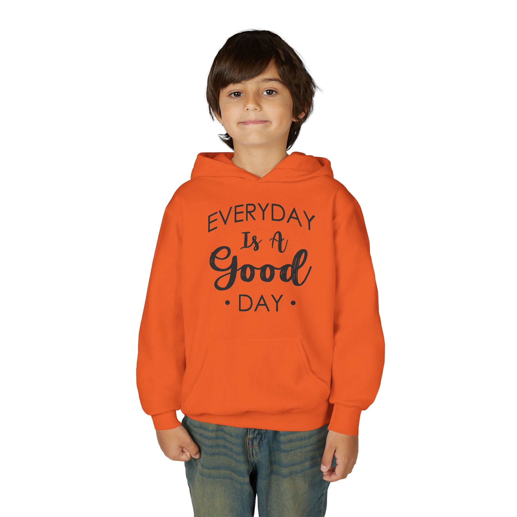 Youth Good Day Casual Hoodie | Faith-Inspired Kids Sweatshirt | ST. VON'S FLAIR