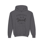 Youth Good Day Casual Hoodie | Faith-Inspired Kids Sweatshirt | ST. VON'S FLAIR