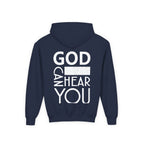 God Can Youth Hoodie Christian Sweatshirt Unisex Children Clothing