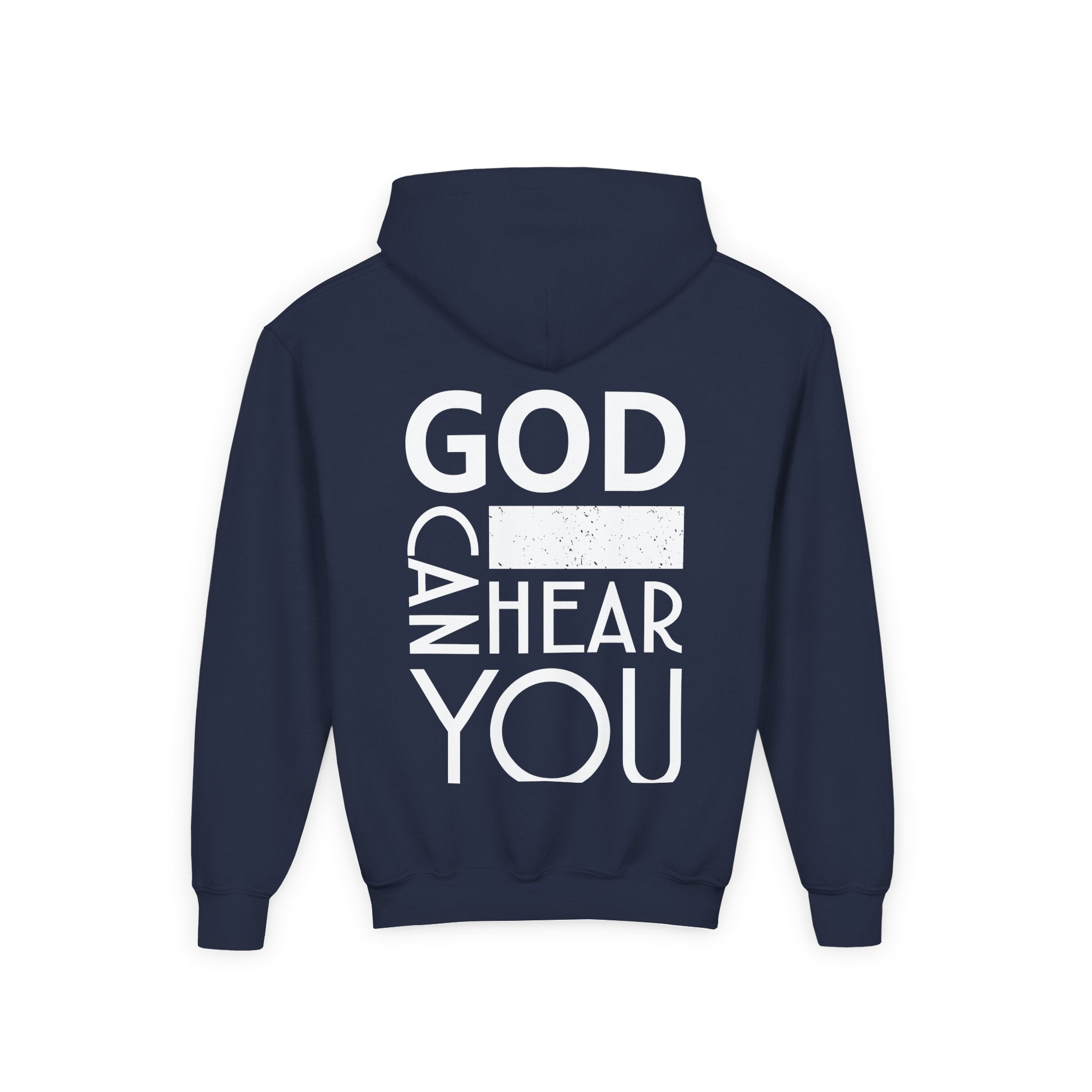 God Can Youth Hoodie Christian Sweatshirt Unisex Children Clothing