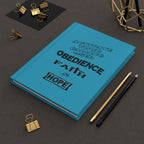 Hardcover Journal — "Activate Your Calling" Inspirational Faith Notebook (Obedience, Faith & Hope)