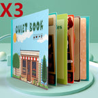 Quiet Books Children's Educational Toys Repeatedly Pasted Books to Read