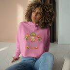 Women's Faith Crop Hoodie | MAA Soft Fleece Cropped Sweatshirt for Her