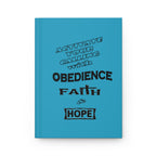 Hardcover Journal — "Activate Your Calling" Inspirational Faith Notebook (Obedience, Faith & Hope)