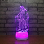 Spot 3D Night Light Christian Series - Faith-Inspired LED Lamp | ST. VON'S FLAIR