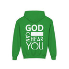 God Can Youth Hoodie Christian Sweatshirt Unisex Children Clothing