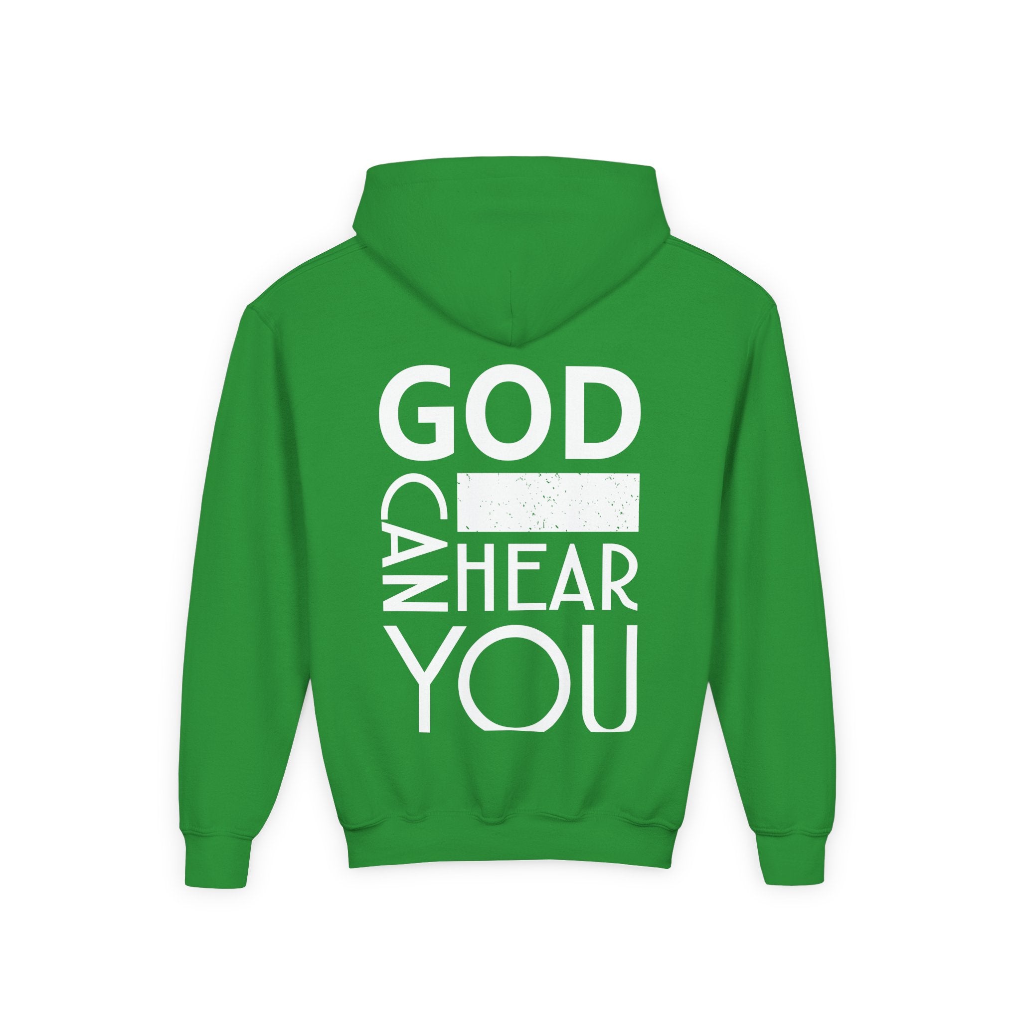 God Can Youth Hoodie Christian Sweatshirt Unisex Children Clothing