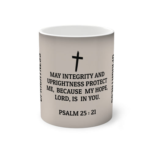 Changing Integrity Mug — 11oz Heat Reveal Coffee Cup