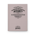 Proverbs Integrity Hardcover Matte Journal | Motivational Affirmation Notebook | Christian Gift for Women & Men | ST. VON'S FLAIR