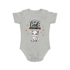 My God Baby Bodysuit - Trust in Him - Cute Bunny Baby Designed Onesies
