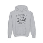 Youth Good Day Casual Hoodie | Faith-Inspired Kids Sweatshirt | ST. VON'S FLAIR