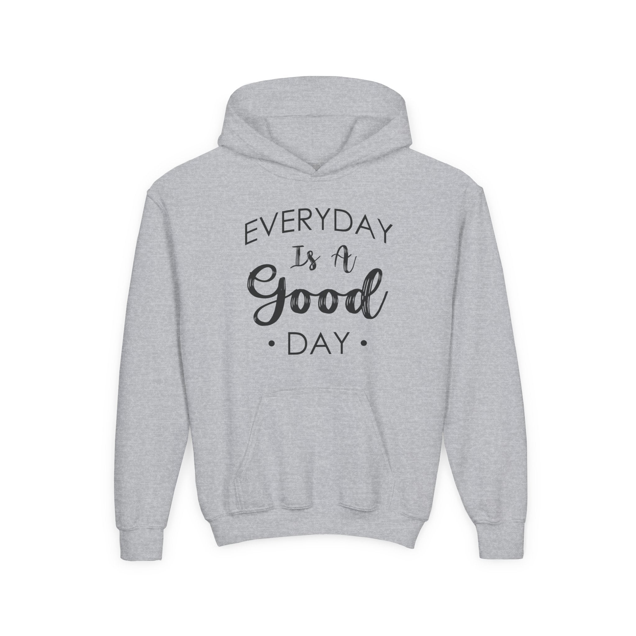 Youth Good Day Casual Hoodie | Faith-Inspired Kids Sweatshirt | ST. VON'S FLAIR