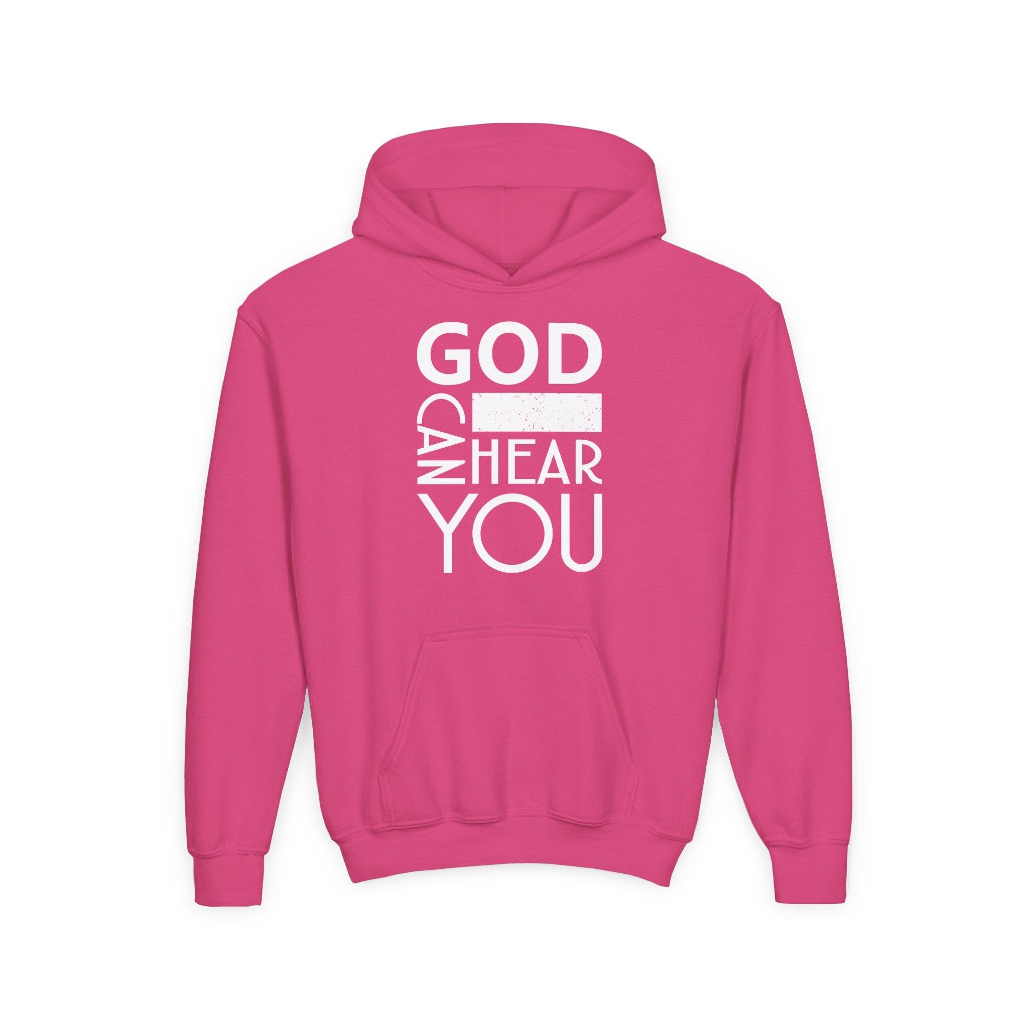 God Can Youth Hoodie Christian Sweatshirt Unisex Children Clothing
