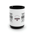 Psalm 31:18 Black and White Ceramic Mug, 15oz