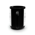 Psalm 31:18 Black and White Ceramic Mug, 15oz
