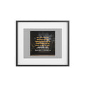 Biblical Matthew 6:33 Seek First Framed Poster | Christian Inspirational Wall Art | ST. VON'S FLAIR
