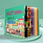 Quiet Books Children's Educational Toys Repeatedly Pasted Books to Read