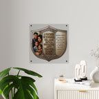 Faith -Inspired Acrylic Wall Art Panel | Premium Glass-Look Print| ST. VON'S Family