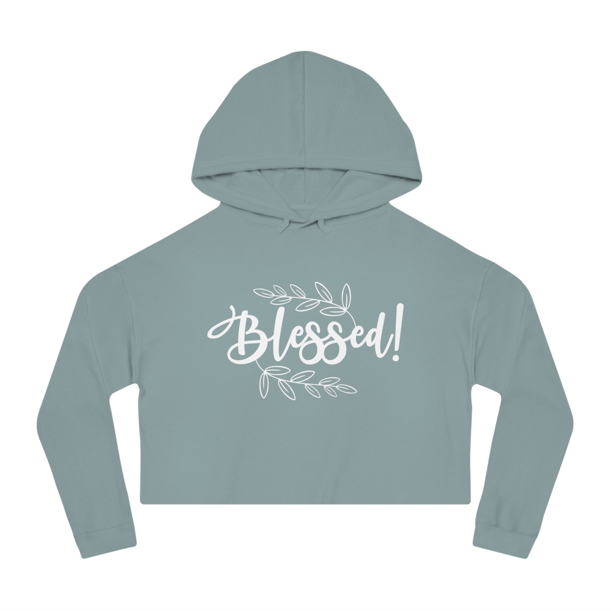 Blessed Cropped Hoodie | Women's Faith-Inspired Pullover | ST. VON'S FLAIR
