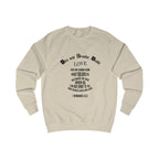 Spiritual Devotion Romans 5:5 Love Men's Sweatshirt Long Sleeves
