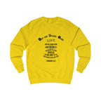 Spiritual Devotion Romans 5:5 Love Men's Sweatshirt Long Sleeves