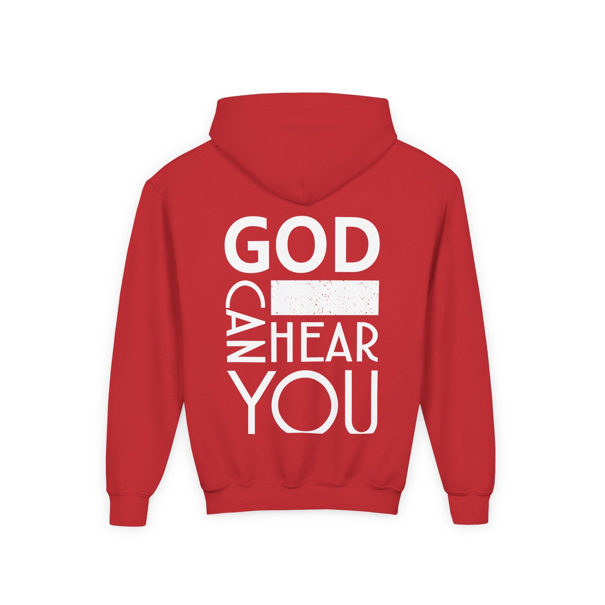 God Can Youth Hoodie Christian Sweatshirt Unisex Children Clothing