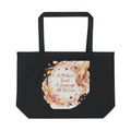 Large Organic Cotton Tote Bag | ST. VON'S FLAIR| Poetry