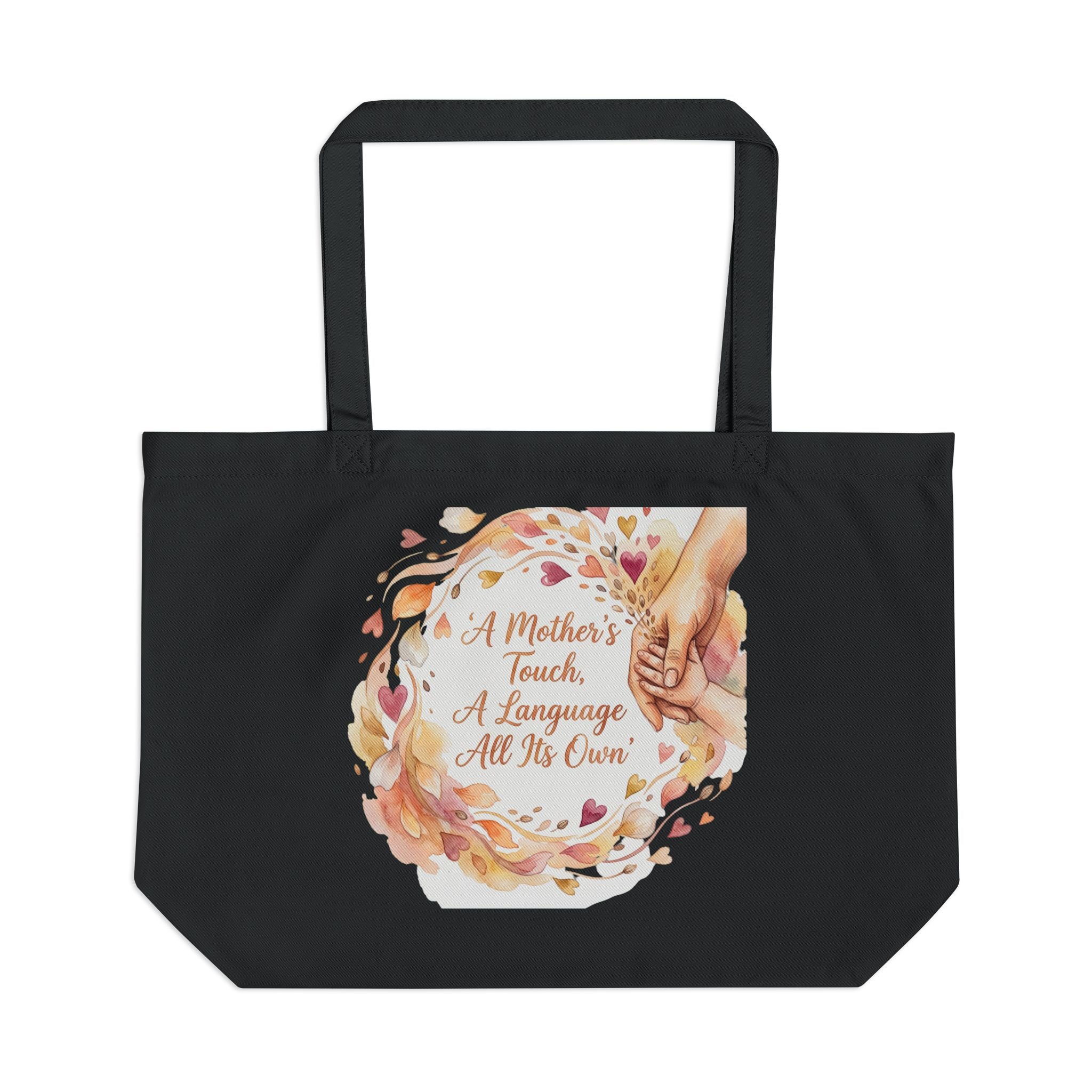 Large Organic Cotton Tote Bag | ST. VON'S FLAIR| Poetry